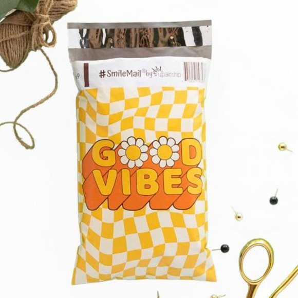Good Vibes Poly Mailers 6x9 Pack of 50 - Picture 2 of 5